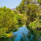 Paisaje del rio de Yautepec junto a la Toma de Alejandra