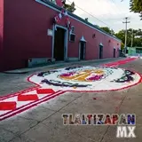 El cuartel de Emiliano Zapata y la imagen del Santísimo el 22 de Septiembre 2012