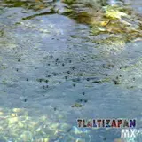 Aguas cristalinas y heladas .