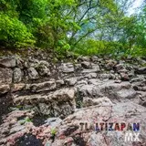 Estanques en la cima del cerro Santa María de Tlaltizapán, Morelos