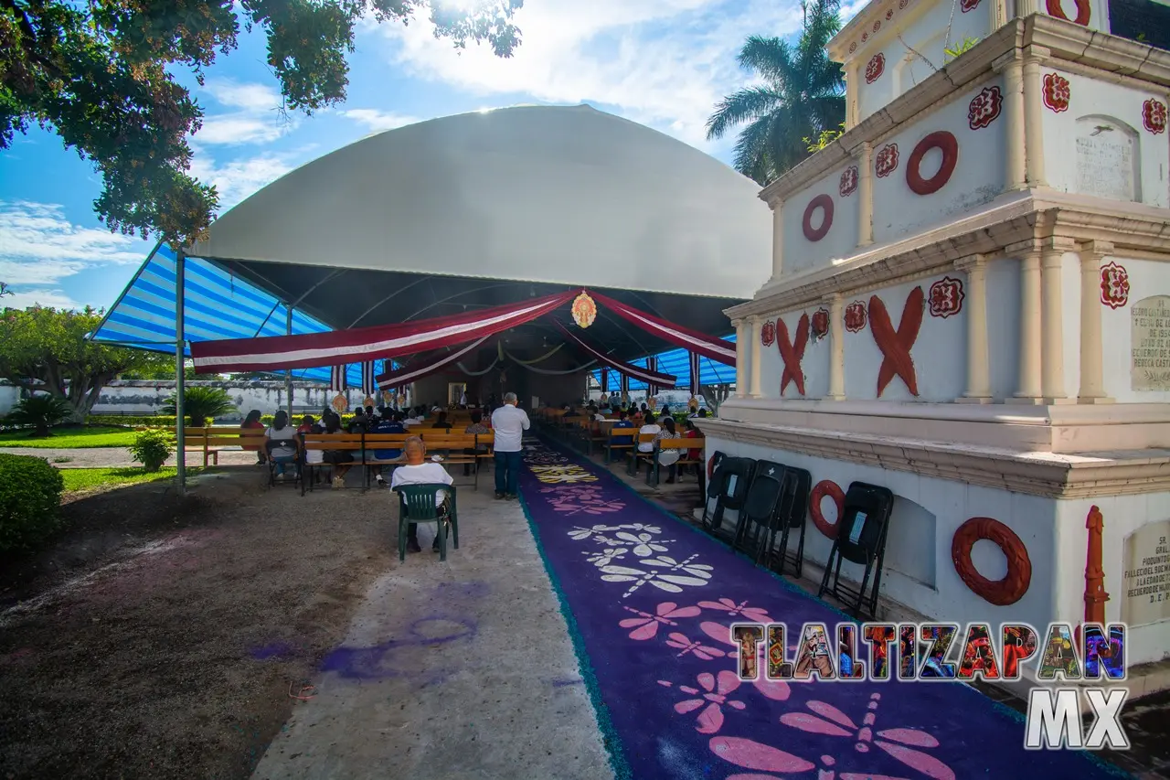 Misa en parroquia San Miguel Arcángel de Tlaltizapán de Zapata Morelos