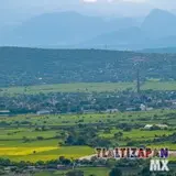 Zacatepec visto desde el cerro Santa María en Tlaltizapán