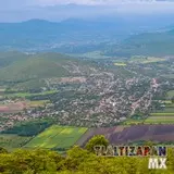 Tlaltizapan entre cerros - Vista panoramica desde el cerro Santa María