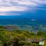 Paisaje de la zona sur de Morelos visto desde el cerro Santa María