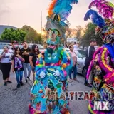 Gran chinelo en carnaval de la colonia Alejandra 2022