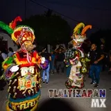 Cae la noche en Alejandra durante el carnaval 2022