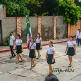 Escolta a la bandera Colegio Bachilleres 06