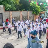 Alumnos de primaria Emiliano Zapata.
