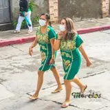 Desfilando personal de primera Sofía Vázquez.