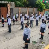 Alumnado de la preparatoria UAEM 6 Tlaltizapán.