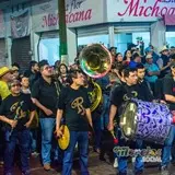 Banda de viento que acompañara el recorrido nocturno.