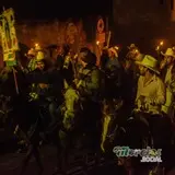 Cabalgata en recorrido nocturno 15 de septiembre 2022