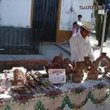Figuras de barro hechas a mano , feria del carnaval de Tlaltizapán 2006