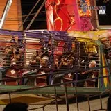 Juegos mecánicos que se disfrutan en el carnaval 2006