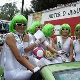El desfile de las escuelas con los chinelos es una parte importante del Carnaval de Tlaltizapán