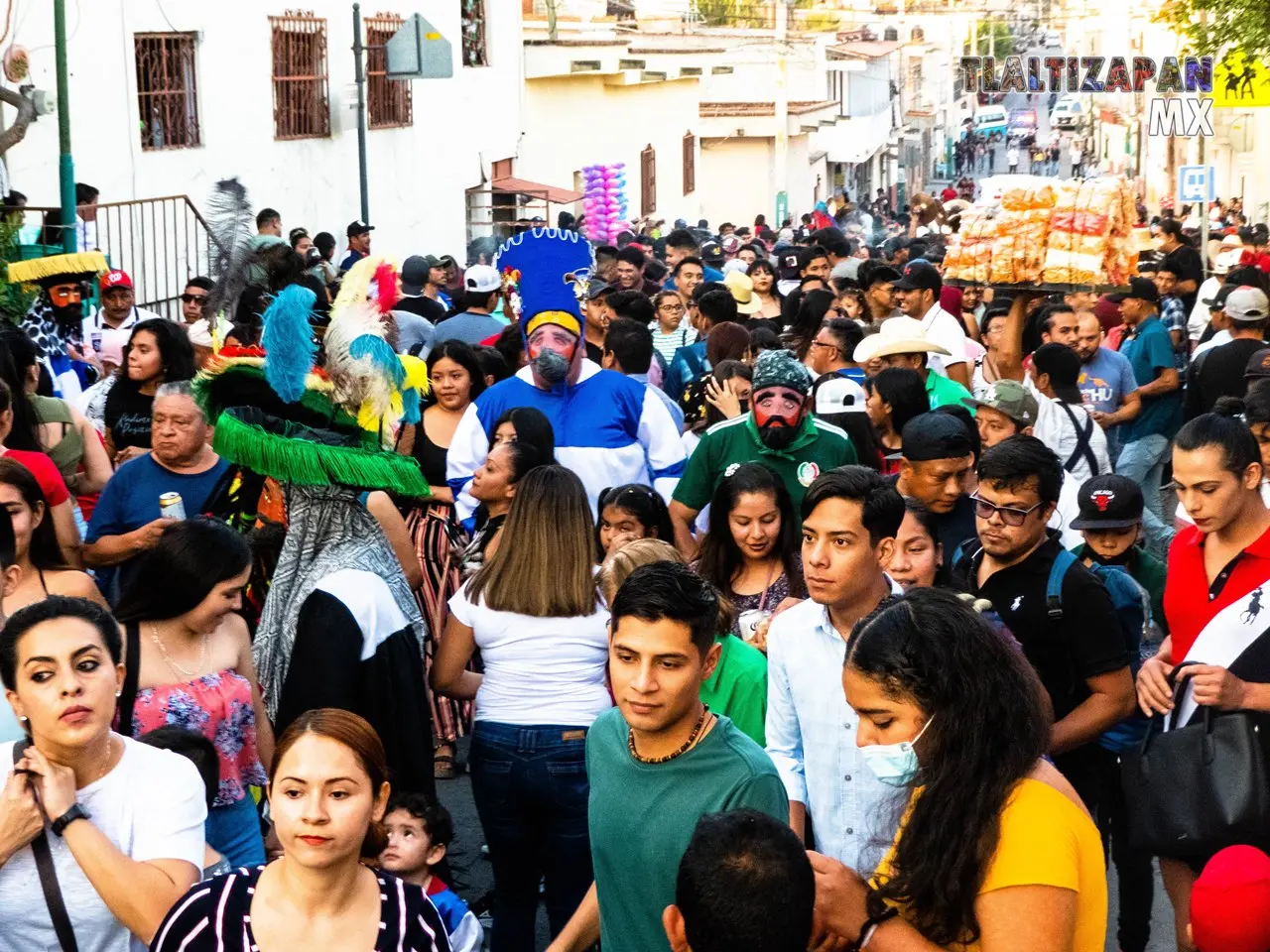 Tlaltizapán, Morelos durante el recorrido del segundo convite.