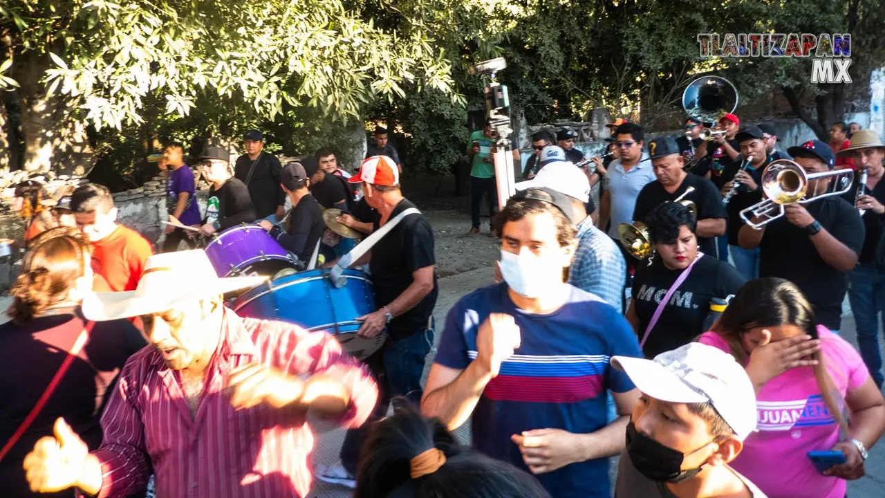 La tarde del jueves de carnaval en Tlaltizapán, Morelos.