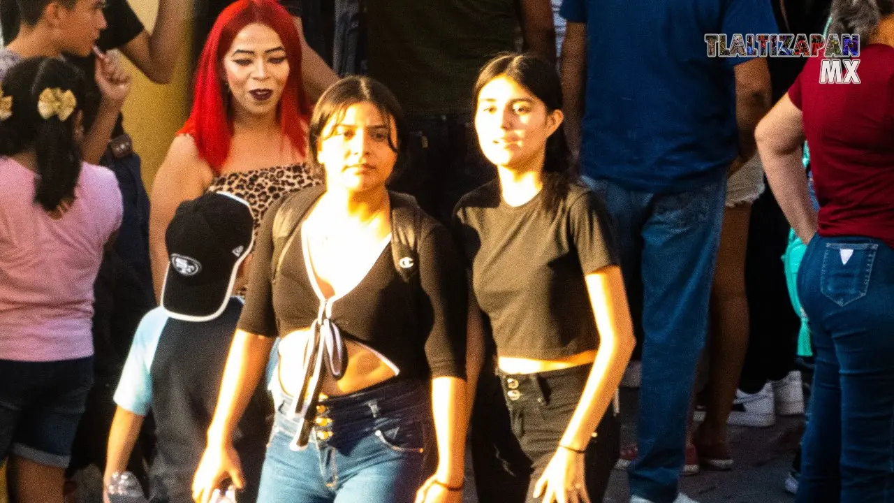 La tarde del jueves de carnaval en Tlaltizapán, Morelos.