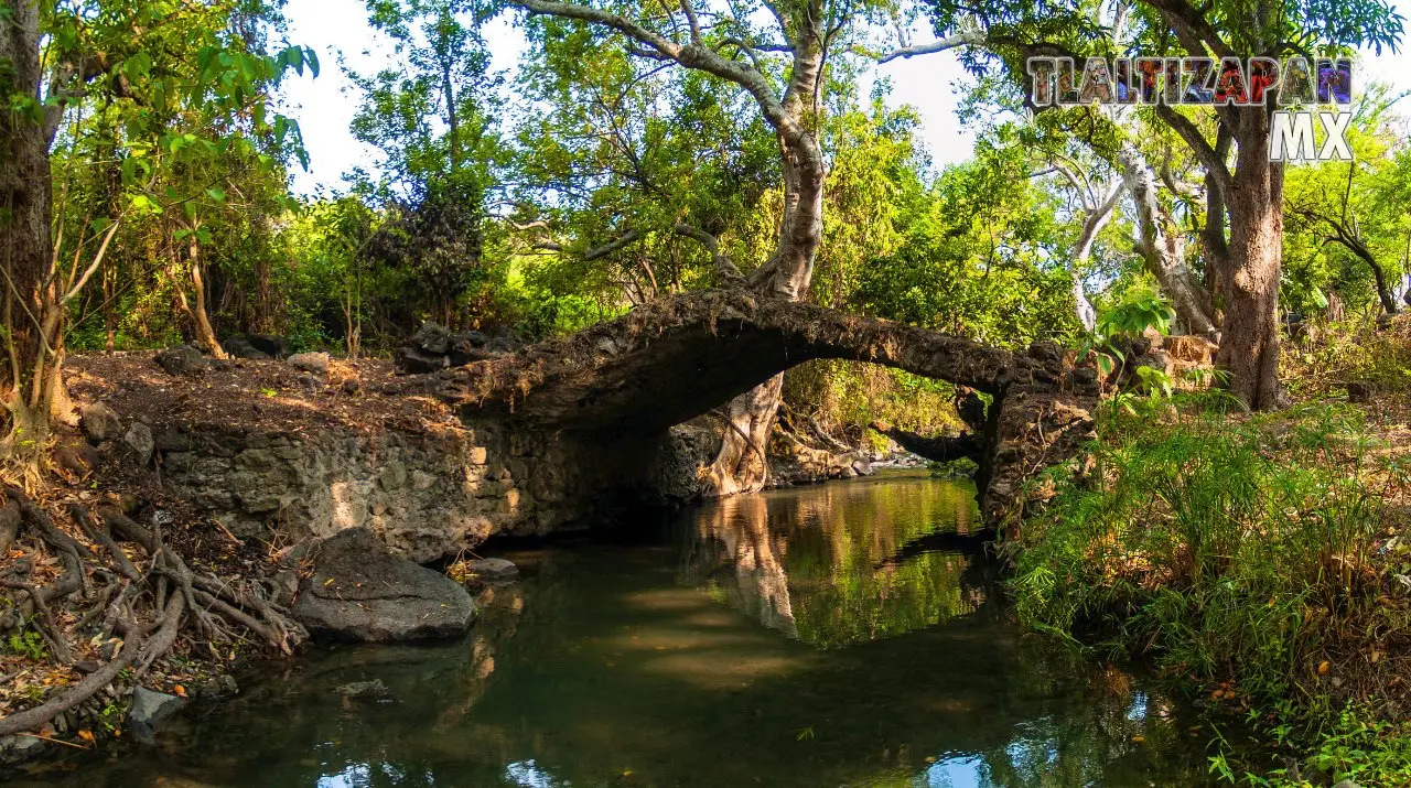 Puente de piedra en el Rio de Tilingo (Temimilcingo)