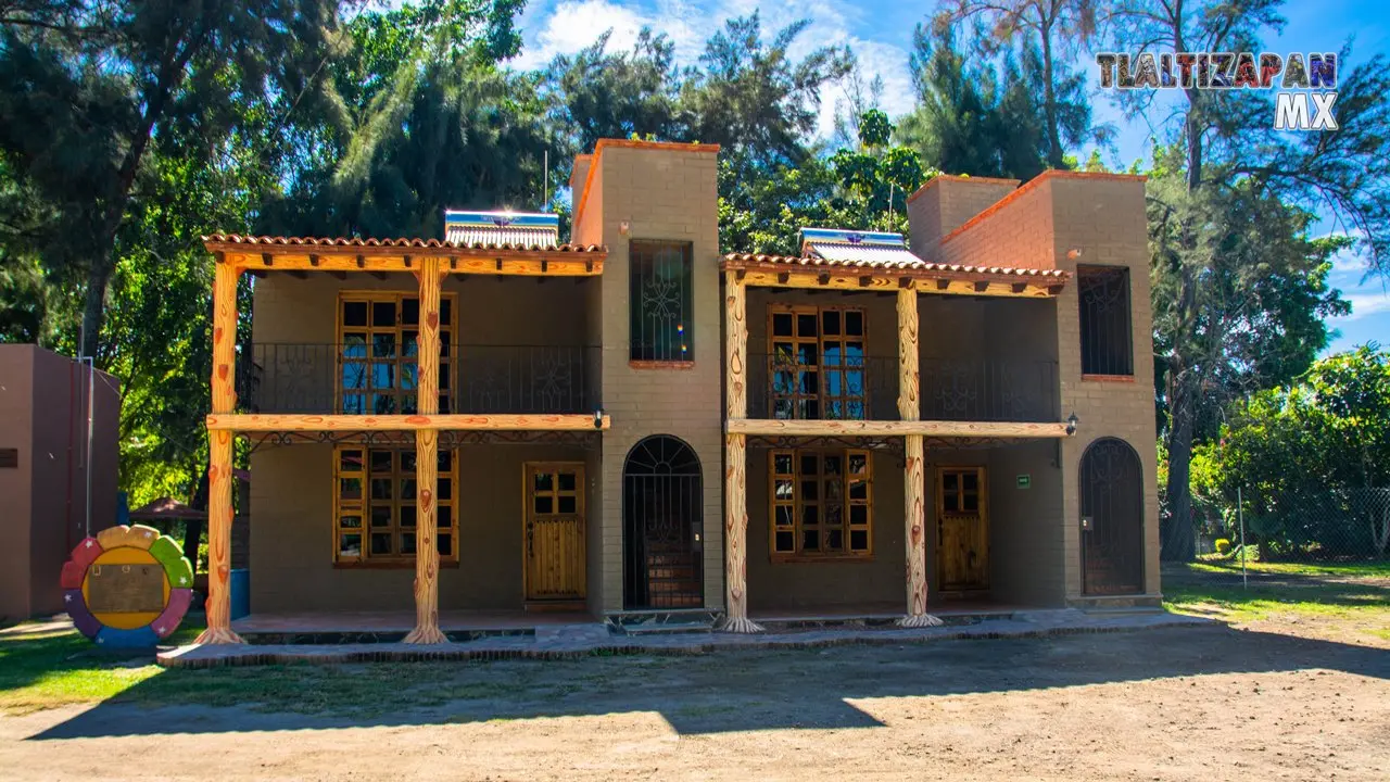 cabañas en el balneario Santa Isabel