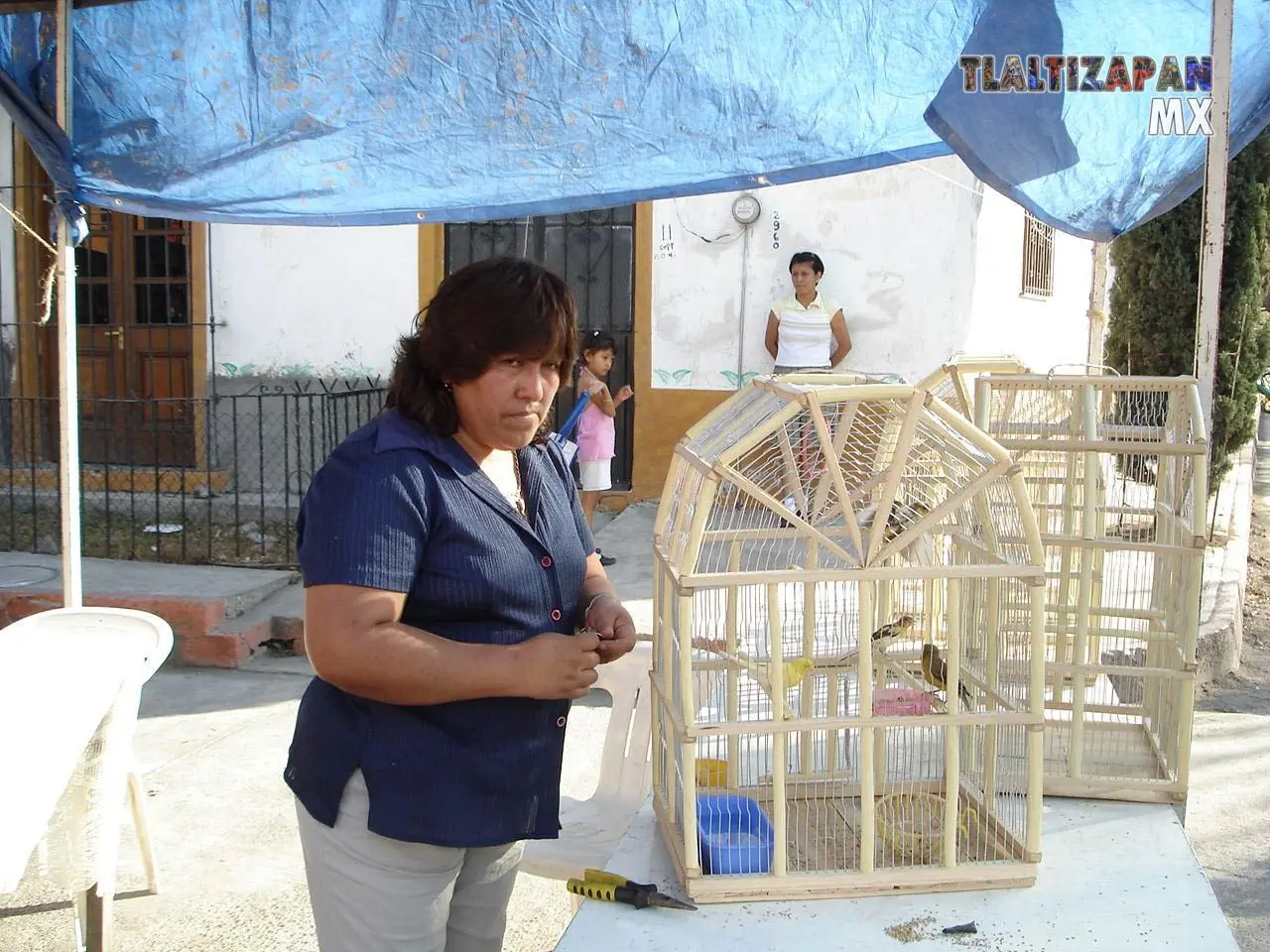 Jaulas hechas a mano , feria del carnaval de Tlaltizapán 2006