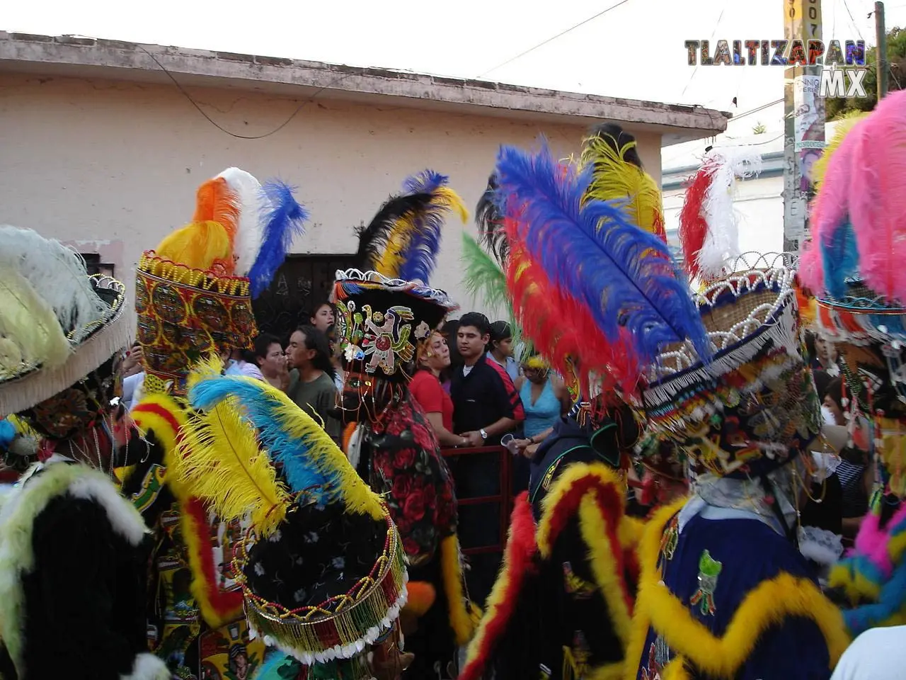 Multiples sombreros de chinelo se distinguen al compas de la danza