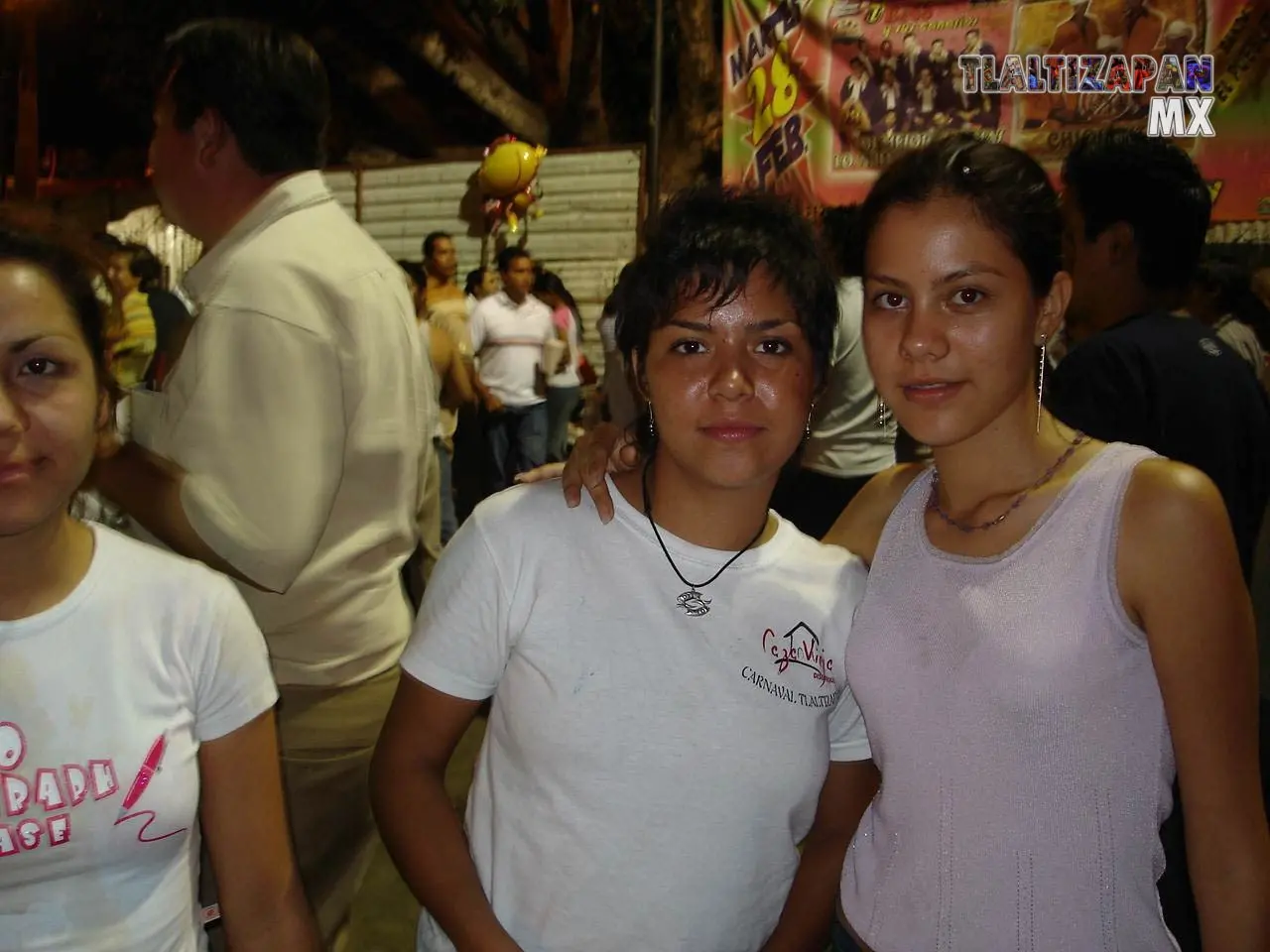 Guapas nuestras amigas disfrutando del carnaval de Tlaltizapán 2006