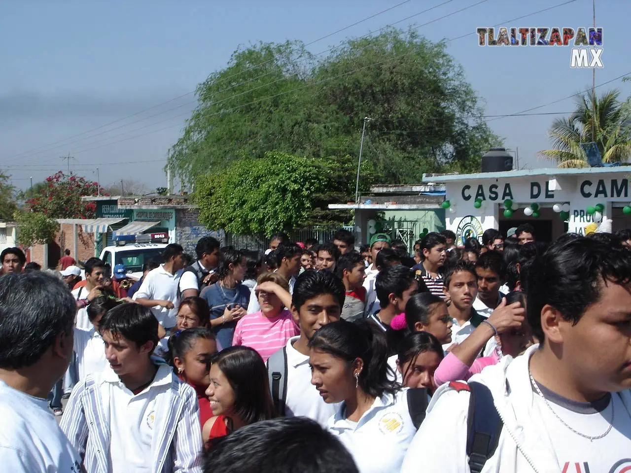 Las escuelas en el desfile de carnaval