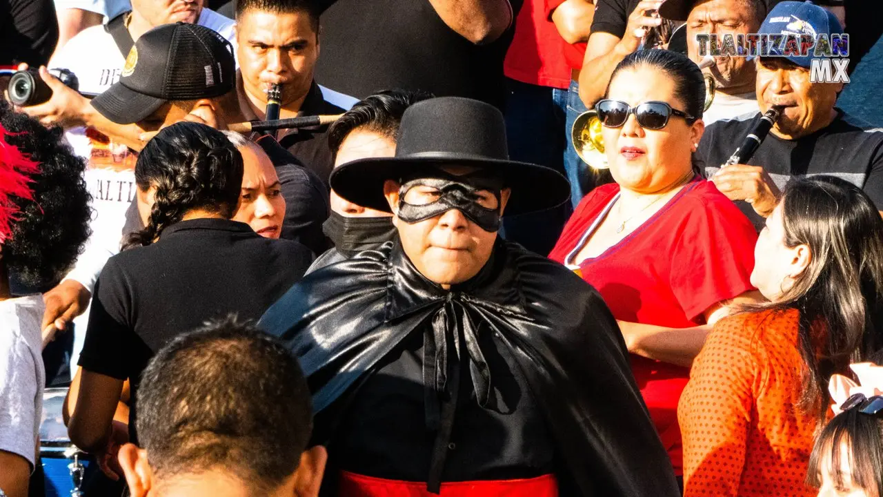 El Zorro Escarlata presente en el segundo convite Tlaltizapán, Morelos.