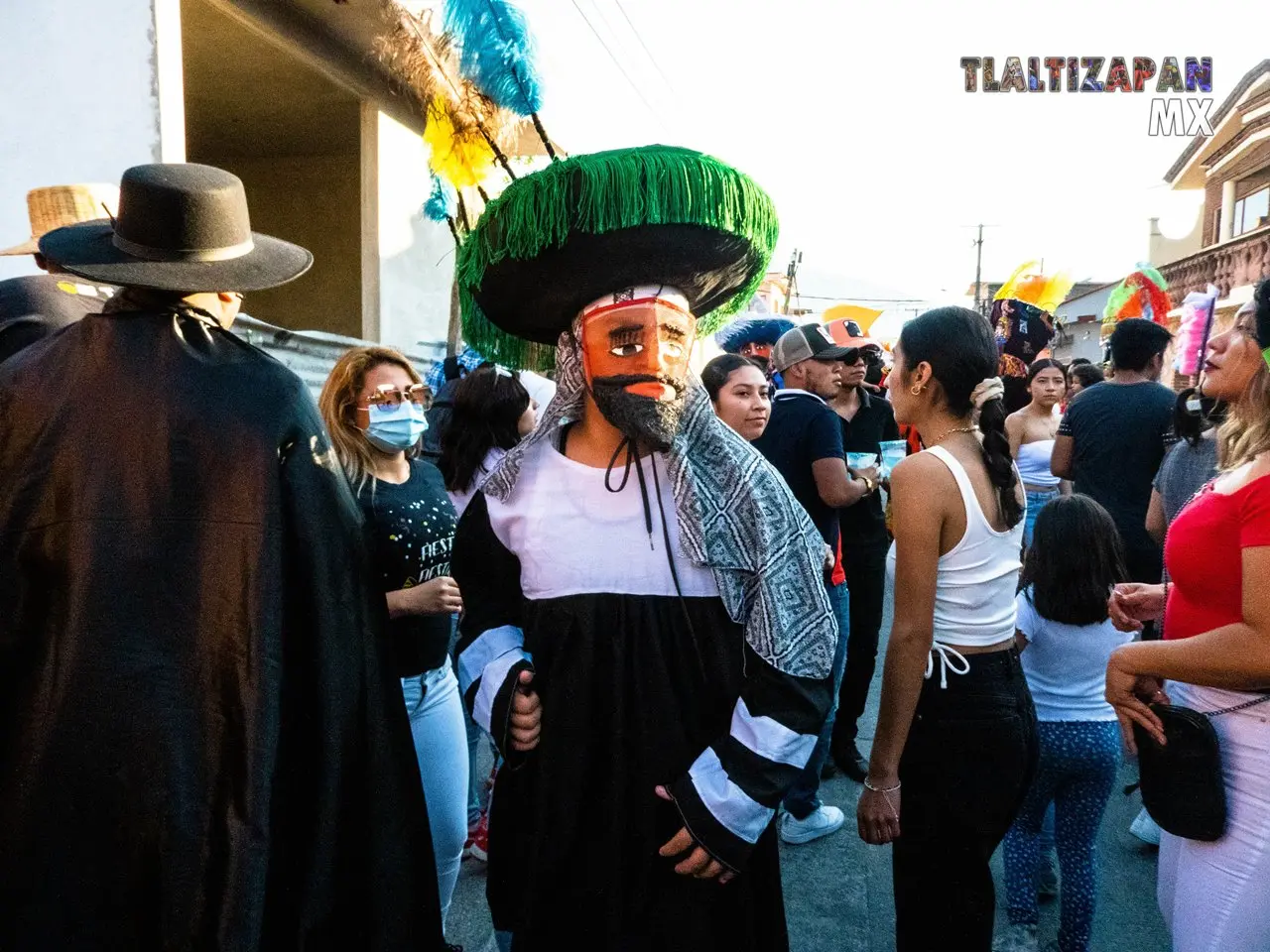 Chinelo en el segundo convite de Tlaltizapán Morelos.