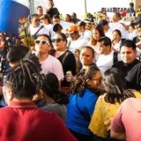 La comparsa del tercer convite en Tlaltizapán, Morelos.