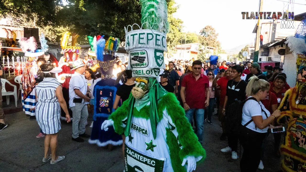 Chinelos de la zona sur del estado de Morelos.