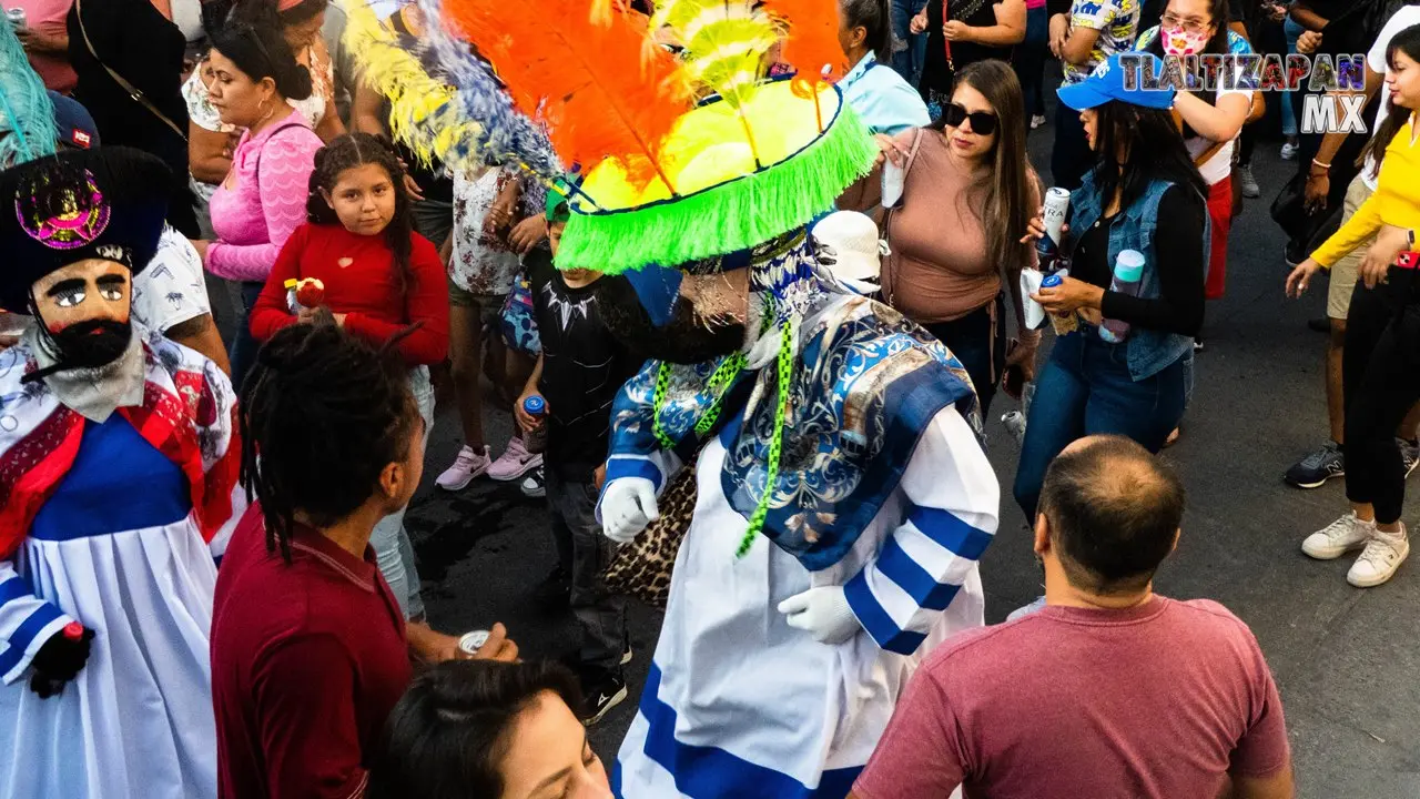 Gran Chinelo Danzando en Tlaltizapán, Morelos.