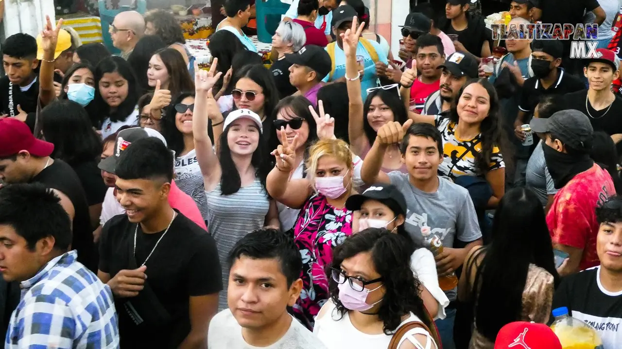 Saludando desde el carnaval