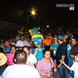 Calle Ignacio Zaragoza Sábado de carnaval en Tlaltizapán 2023.