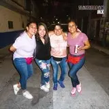 Noche de carnaval en el centro de Tlaltizapán.