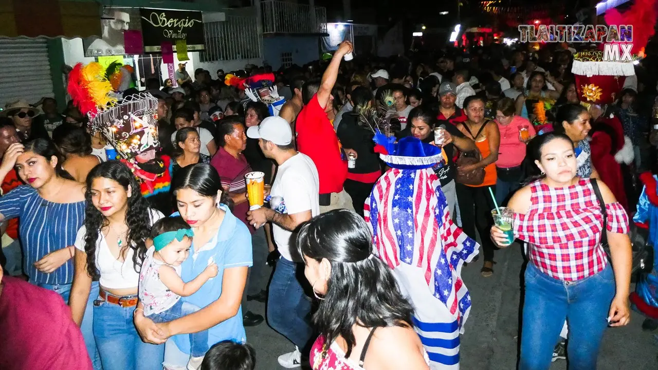 Lunes de carnaval en Tlaltizapán 2023