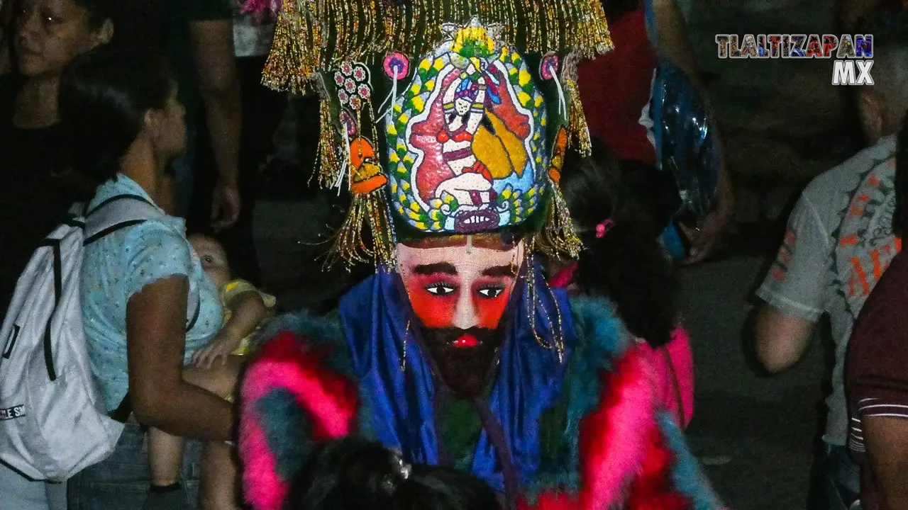 Chinelo en carnaval de Tlaltizapán.