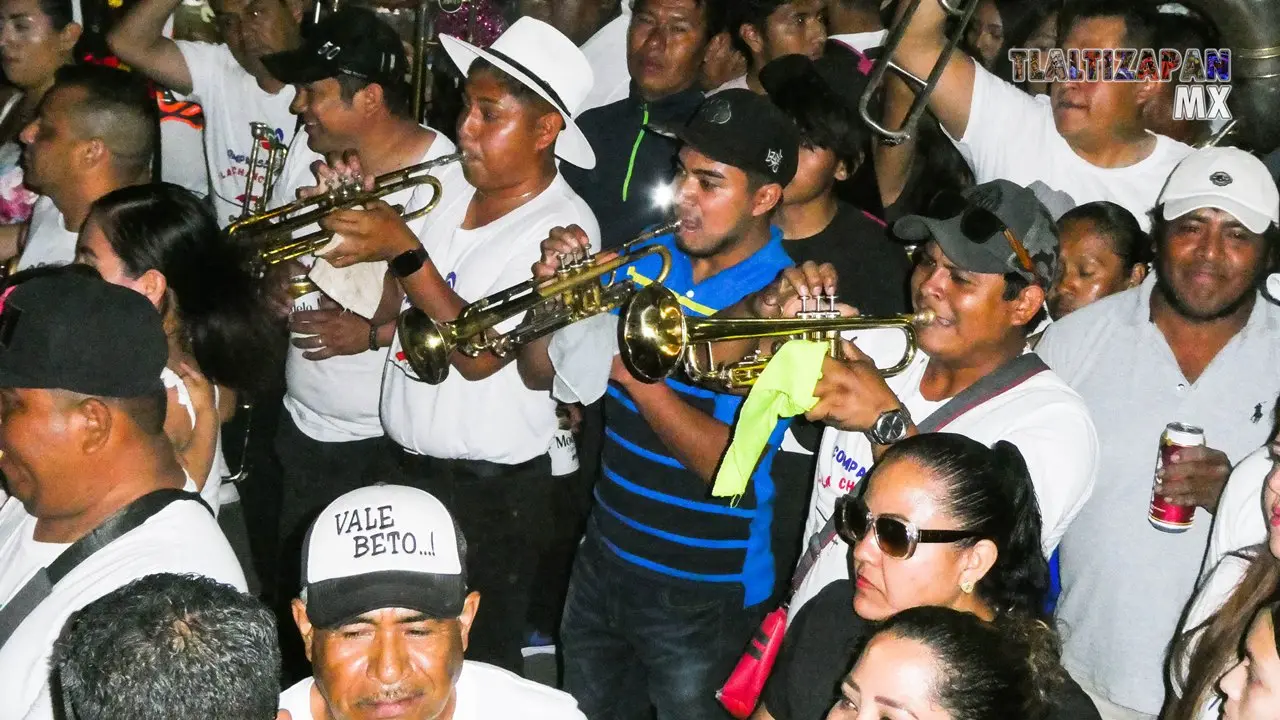 Trompetas de la banda de viento.