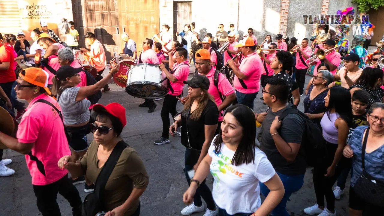 Banda de viento La Esperanza en Tlaltizapán 2023.