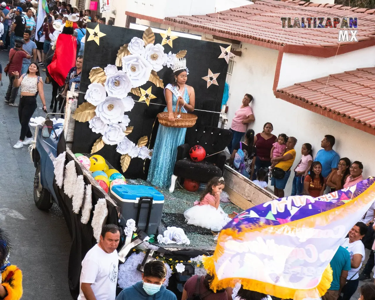 Recorrido de las reinas del carnaval 2023