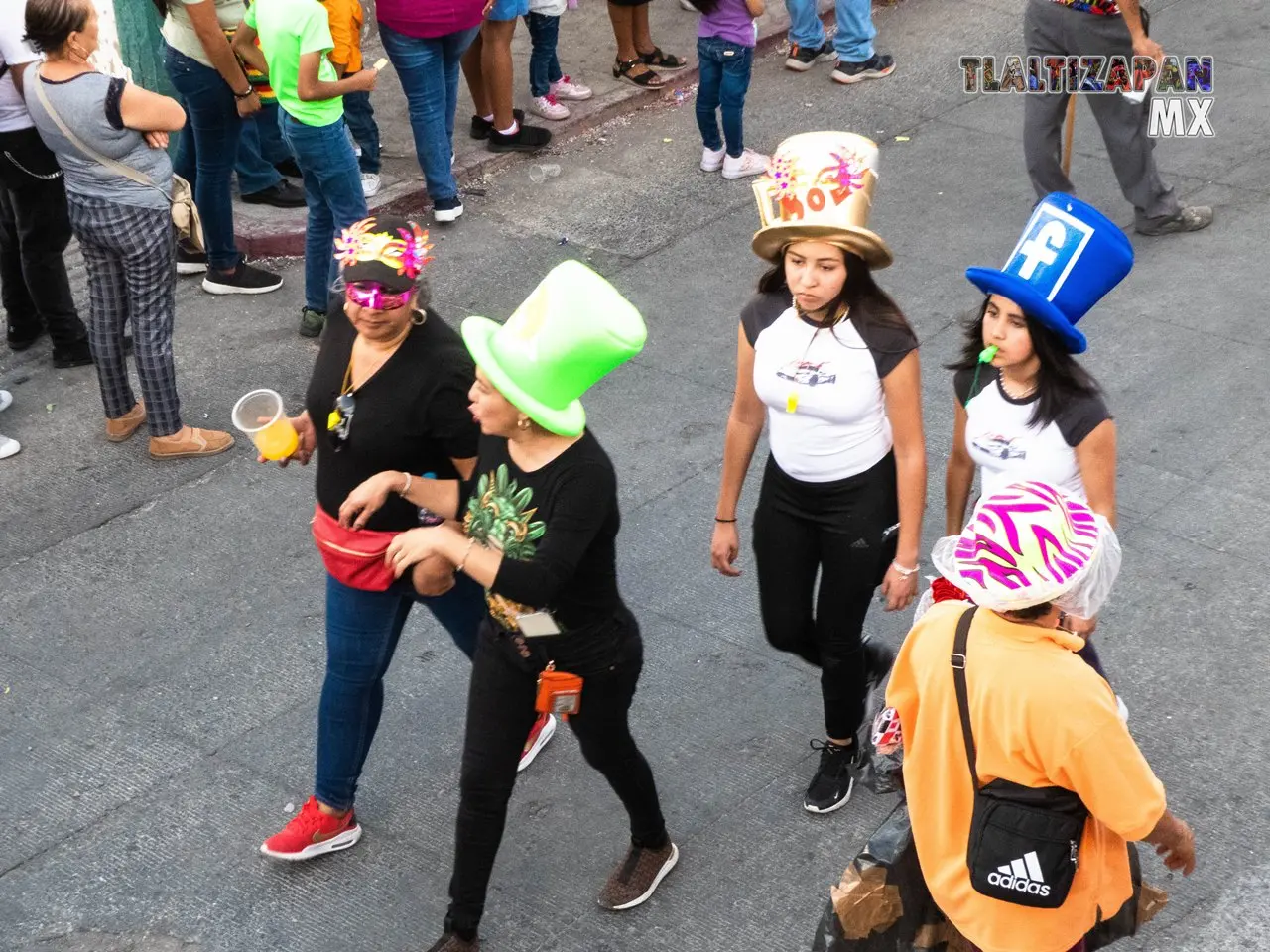 Paseando en el carnaval de Tlaltizapán.