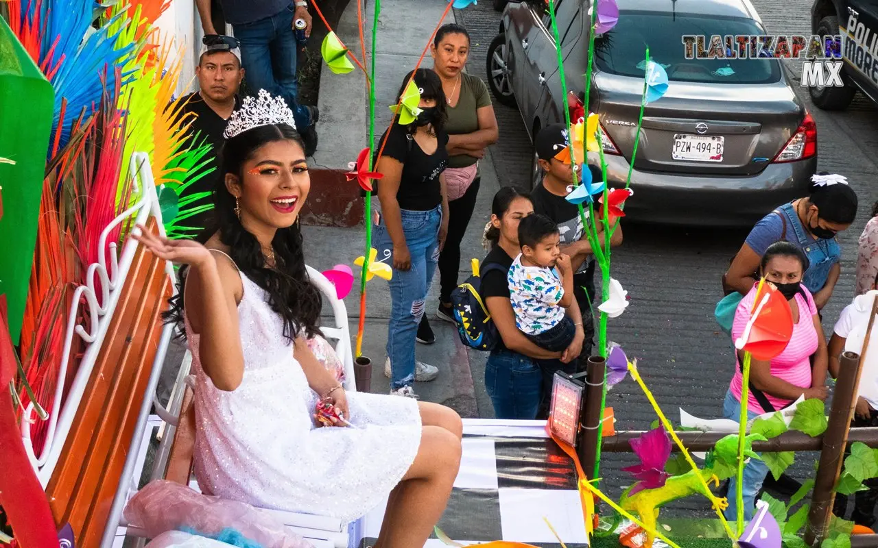 Saludos de la reina de la comparsa San Juanito 2023.