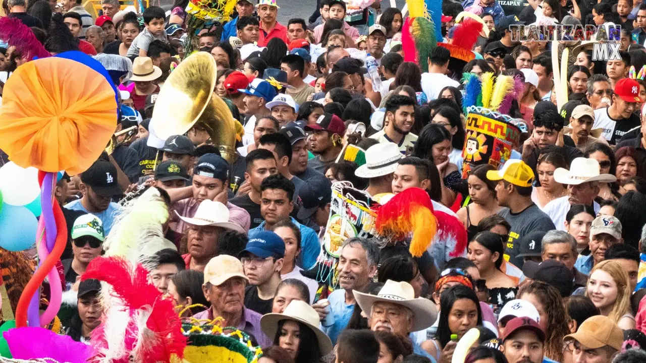 La agradable tarde del martes de carnaval en Tlaltizapán.