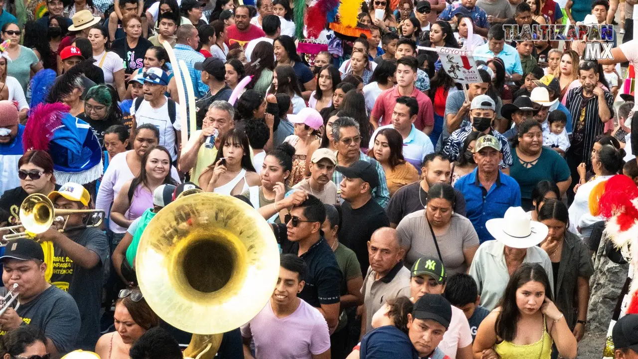 La agradable tarde del martes de carnaval en Tlaltizapán.