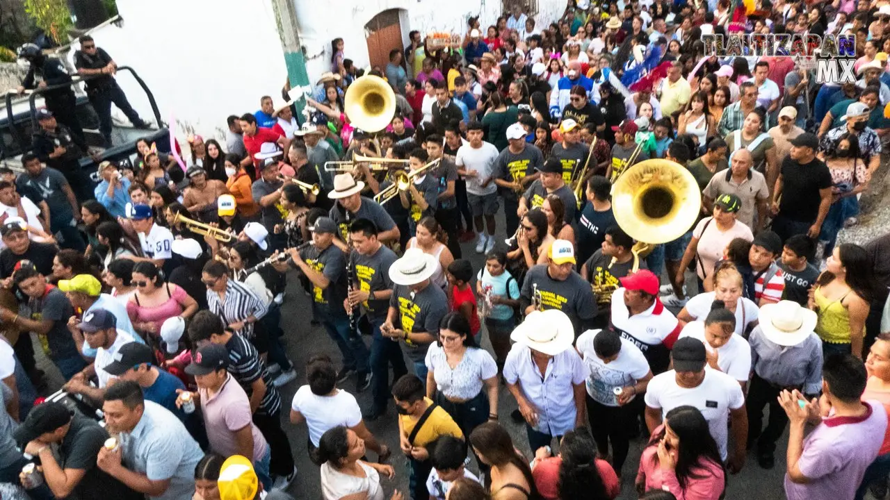 La agradable tarde del martes de carnaval en Tlaltizapán.