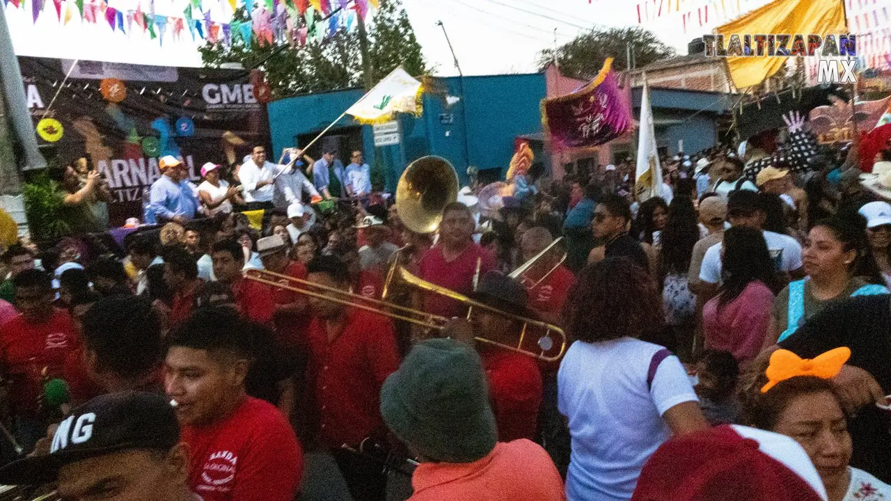 Martes de carnaval en Tlaltizapán 2023.