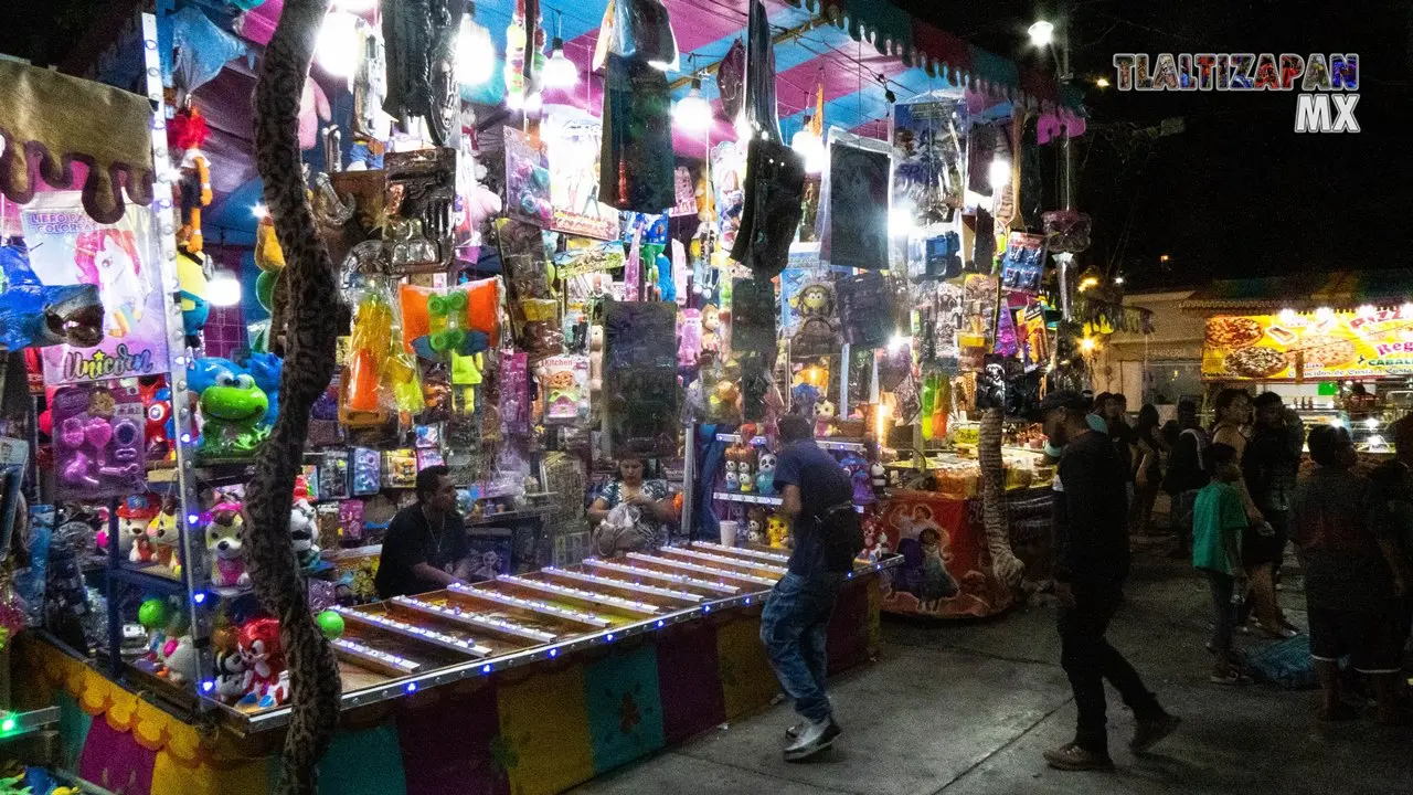 El juego de las canicas en la feria de Tlaltizapán.