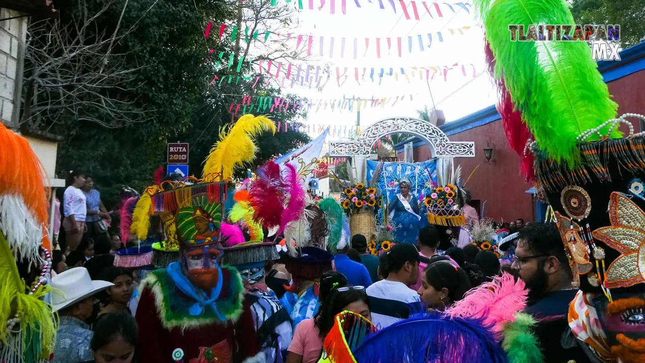 La tarde del martes del carnaval en Tlaltizapán.