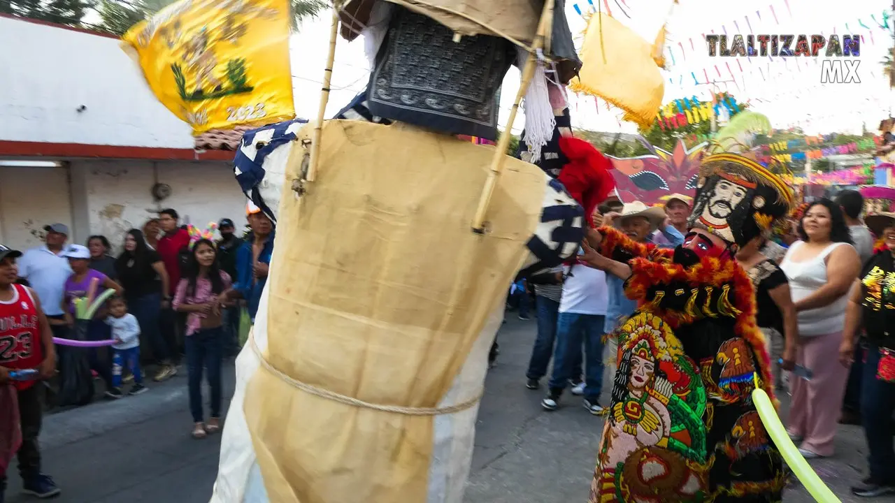 El martes de carnaval en Tlaltizapán 2023.